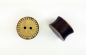 Preview: Knopf Plugs 16mm Paar 1,6cm Tunnels Plug Kokos